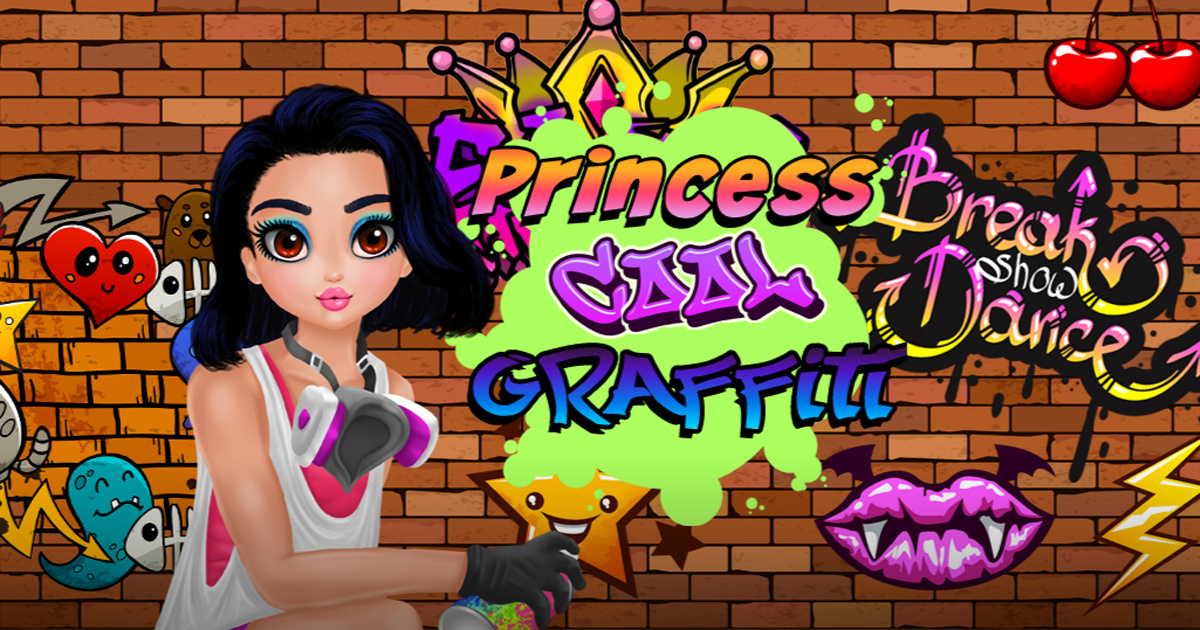 Princess Cool Graffiti